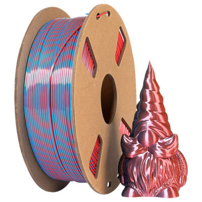 bicolor silk pla