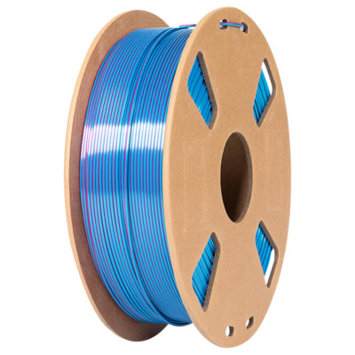 bicolor silk pla