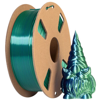 bicolor silk pla