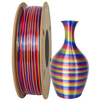 silk candy rainbow pla
