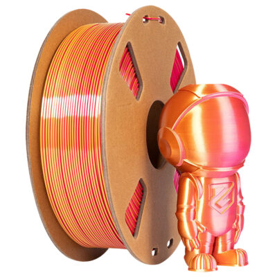 bicolor silk pla