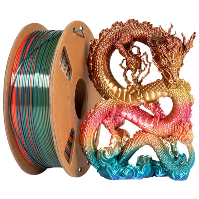 silk rainbow pla