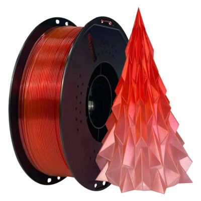 petg transparent gradient color