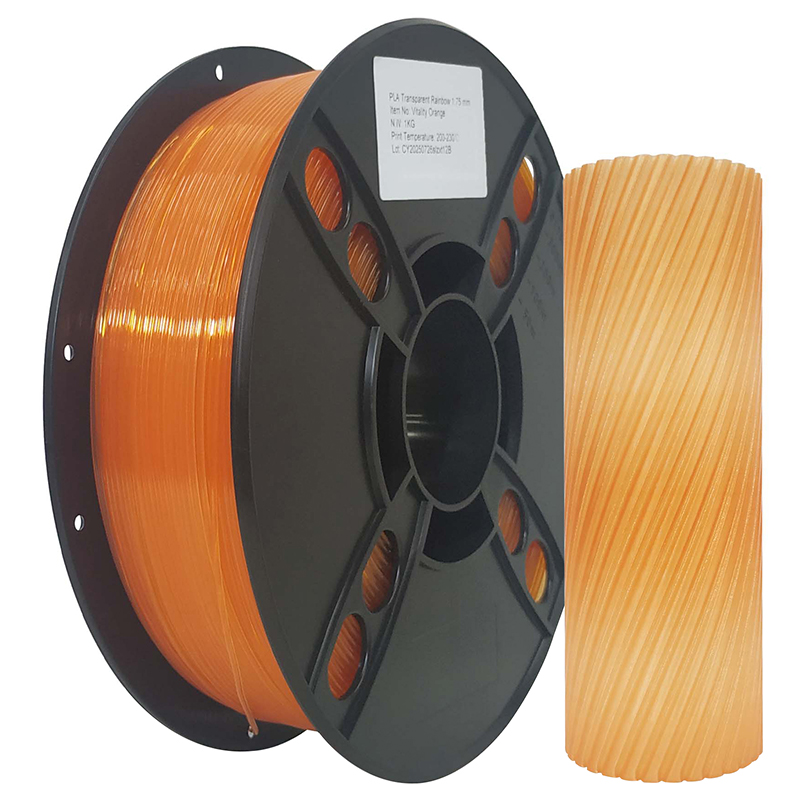 transparent rainbow ( ice seires ) pla transparent rainbow ( ice seires ) pla