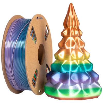 silk rainbow pla